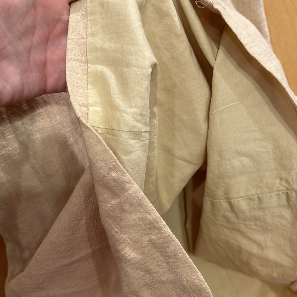 SNDYS Tuscany Linen Dress in Oat - Picture 7 of 10
